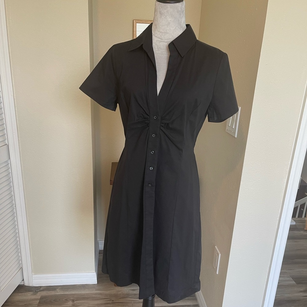 Black, short sleeved dress from TTahati